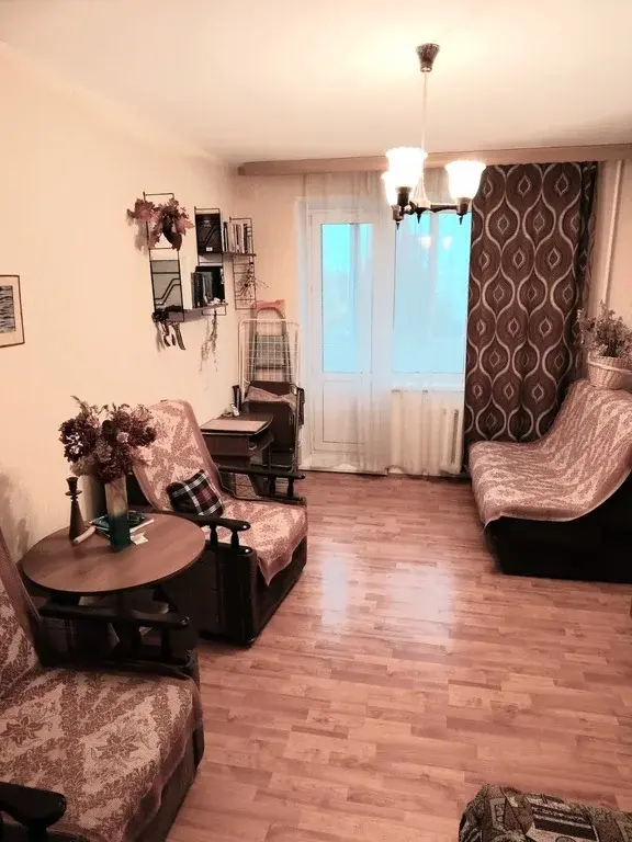 1 комнатная квартира 33,1 кв.м с большим балконом на 3-этаже - Фото 3