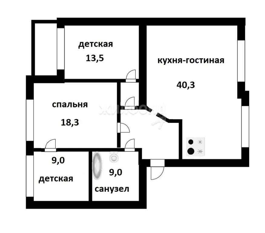 Продажа квартиры, Новосибирск, ул. Дмитрия Донского - Фото 11