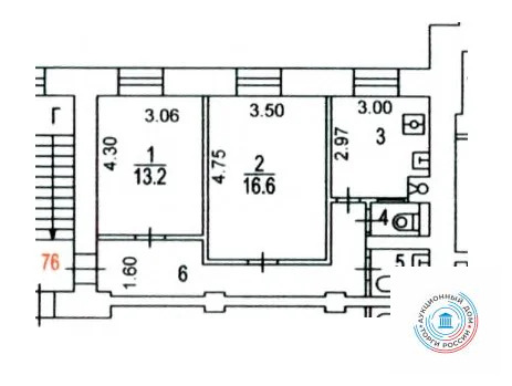 Продается квартира, 54.9 м - Фото 8