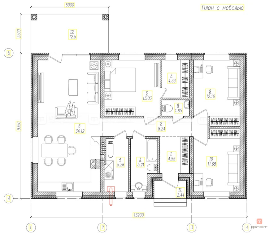 Продажа дома, Дятлово, Лаишевский район, ул. Юбилейная - Фото 20