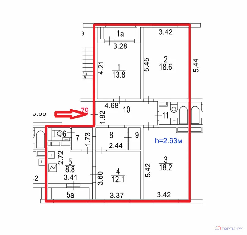 Продажа квартиры, улица Маресьева - Фото 6