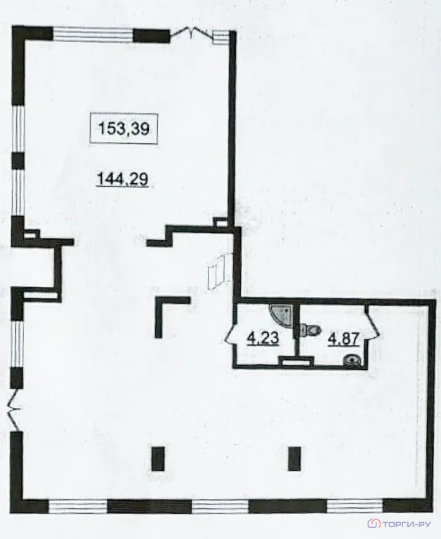 Продажа торгового помещения, Октябрьская наб. - Фото 3