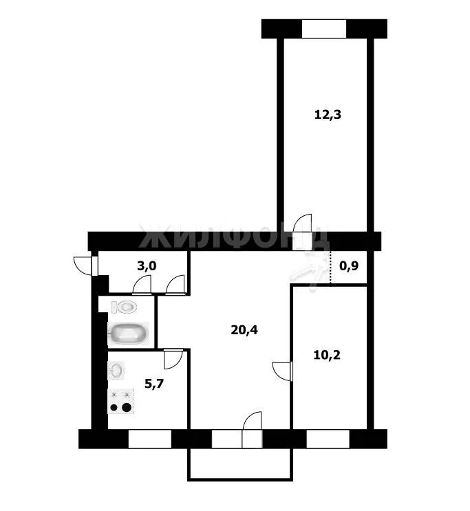 Продажа квартиры, Новосибирск, ул. Барьерная - Фото 6