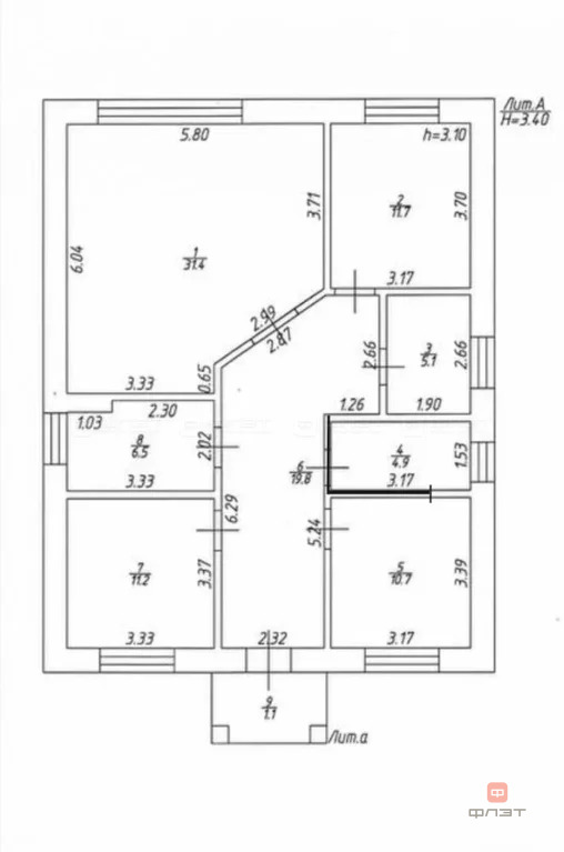 Продажа дома, Обухово, Лаишевский район, ул. Ореховая - Фото 14