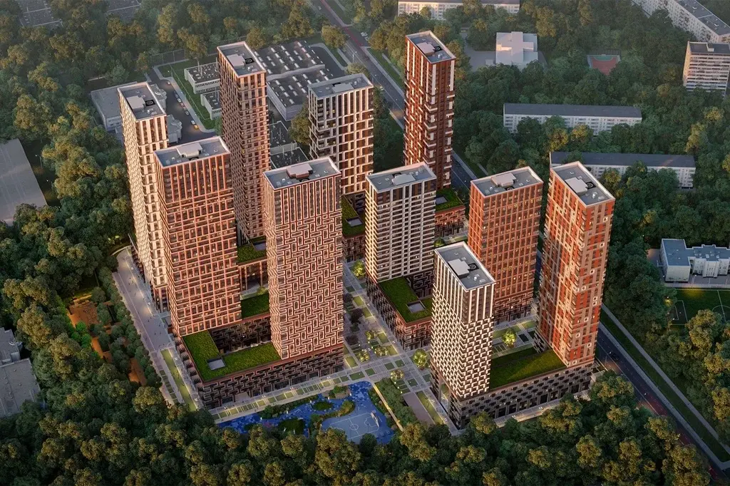 3-к. квартира, 80,1 м2, 36/37 эт. - Фото 1