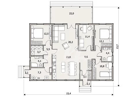 Продажа дома, Дмитров, Дмитровский район, Нерощино д, 18 - Фото 17