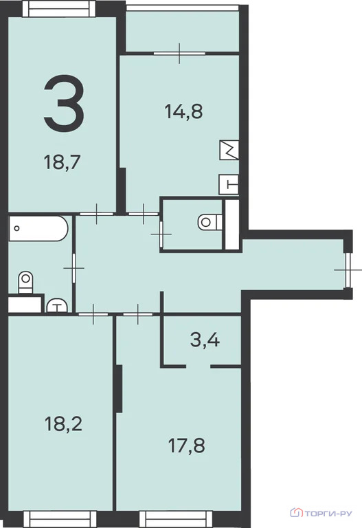 Продажа квартиры, ул. Клинская - Фото 7