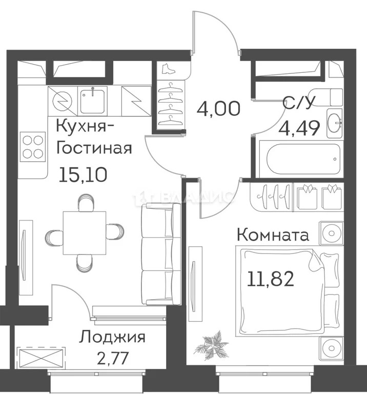 Москва, Рязанский проспект, д.2/2к1, 1-комнатная квартира на продажу - Фото 13