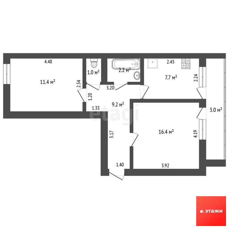 Продажа квартиры, Лесновка, Сакский район, ул. Волкова - Фото 18