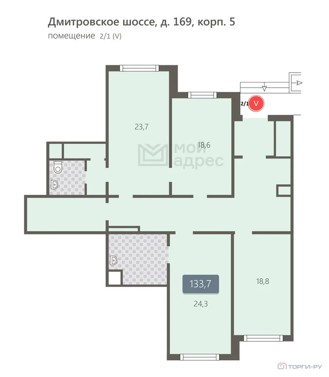 Продажа торгового помещения, Дмитровское ш. - Фото 5