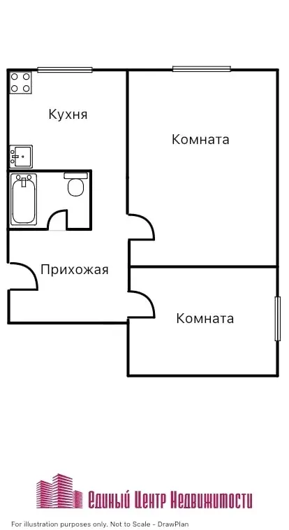 2к. квартира. г. Дмитров, ул. Комсомольская , д.31 - Фото 13