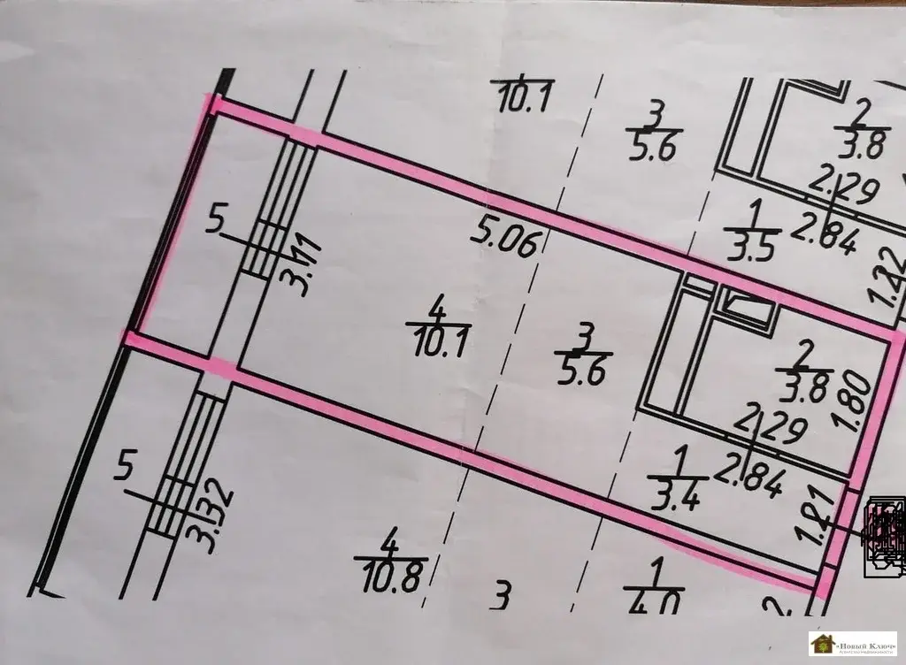 Продается студия 23 м2 мкр-н Павлино, Косинское шоссе, д 5/7 - Фото 19