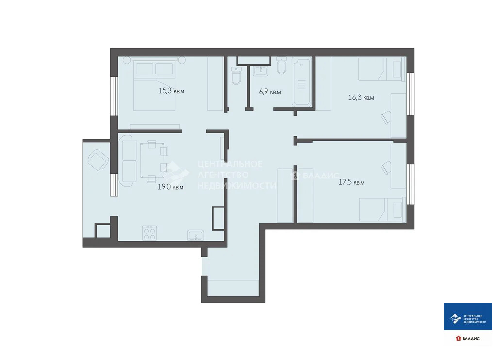 Продажа квартиры, Рязань, ул. Октябрьская - Фото 25