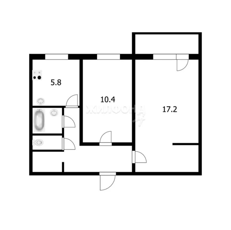 Продажа квартиры, Новосибирск, ул. Кошурникова - Фото 12