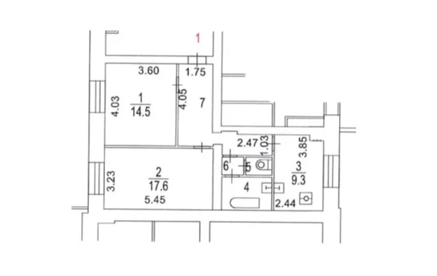 Продается ПСН 58.5 м2 - Фото 2