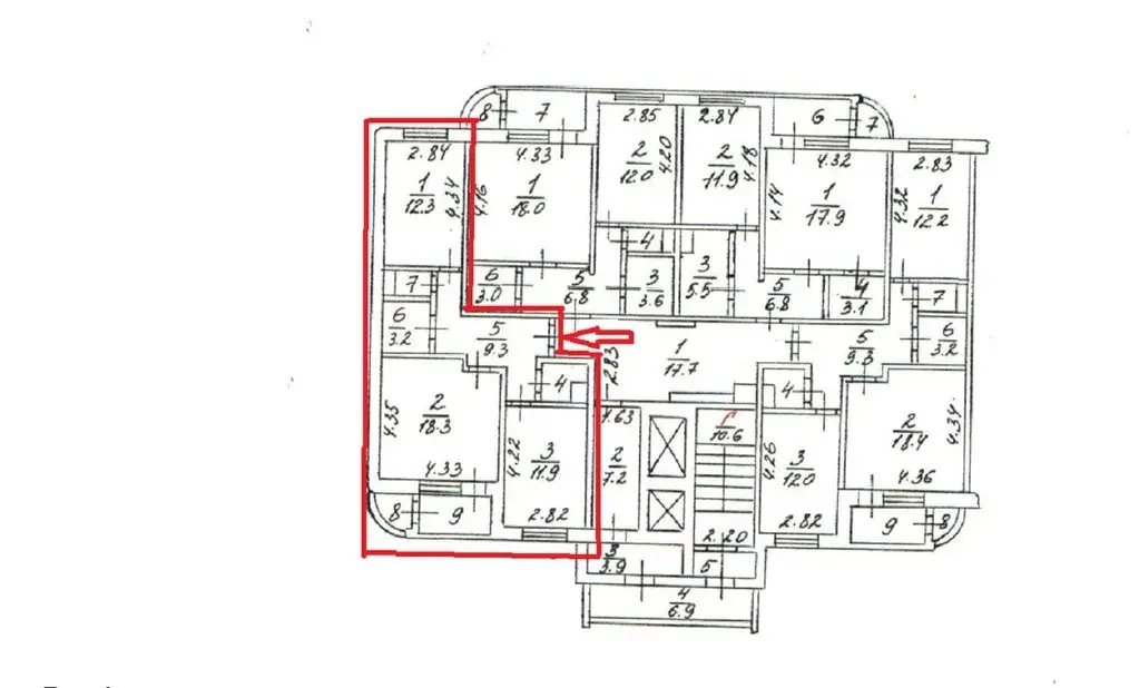 Продам 2-кв с мебелью и техникой в г.Долгопрудный - Фото 33