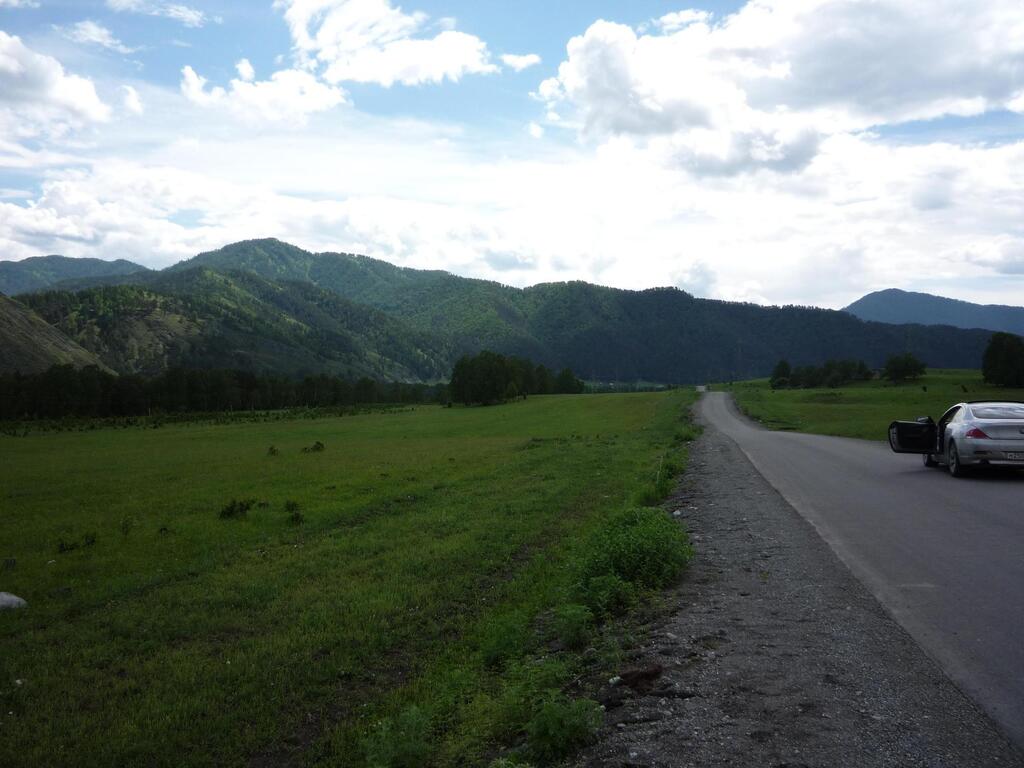 Алтайское ул зеленая. Село Анос горный Алтай.