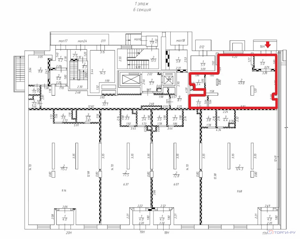 Аренда торгового помещения, 6-я Радиальная улица - Фото 4