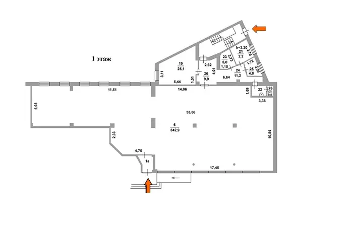 Торговое помещение м.Пролетарская - Фото 4