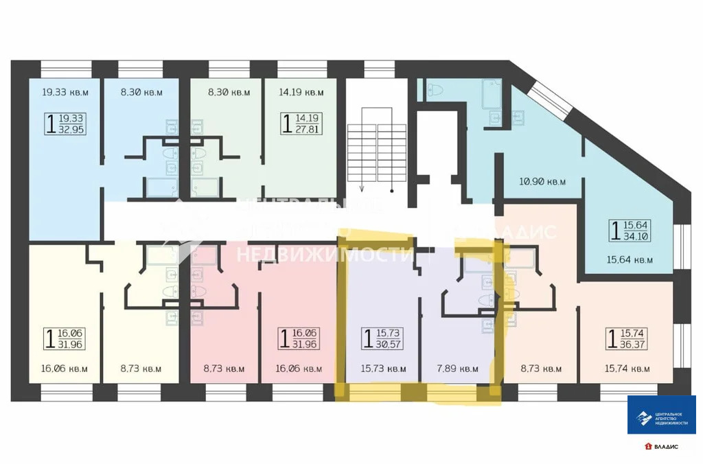 Продажа квартиры, Рязань, Владимирская улица - Фото 3