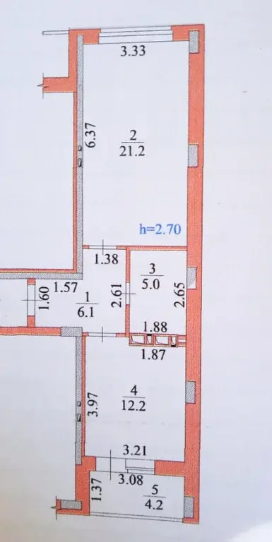 Продается 1-комн. квартира, 44,5 м2 ул. Яцкова, д.4 - Фото 12