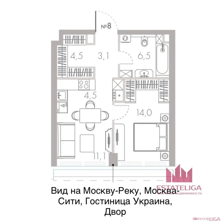 Продажа квартиры в новостройке, Кутузовский проезд - Фото 2