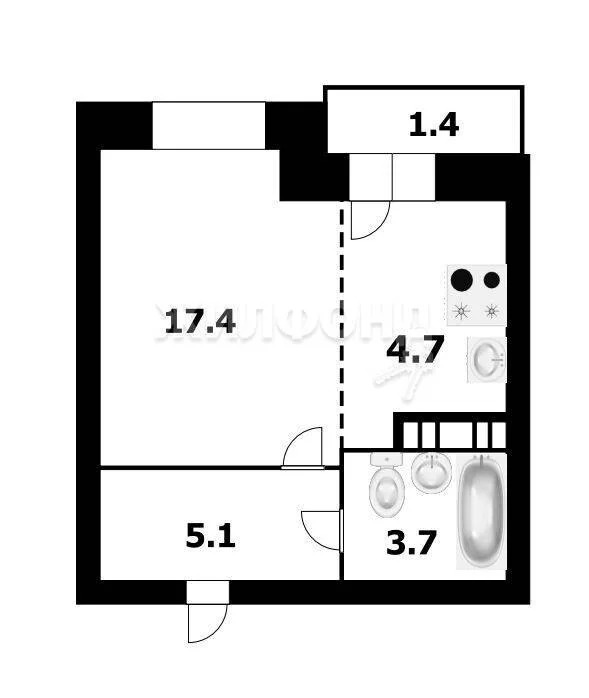 Продажа квартиры, Новосибирск, ул. Бородина - Фото 9