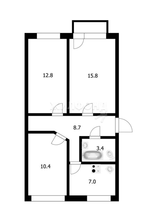 Продажа квартиры, Новосибирск, Палласа - Фото 6