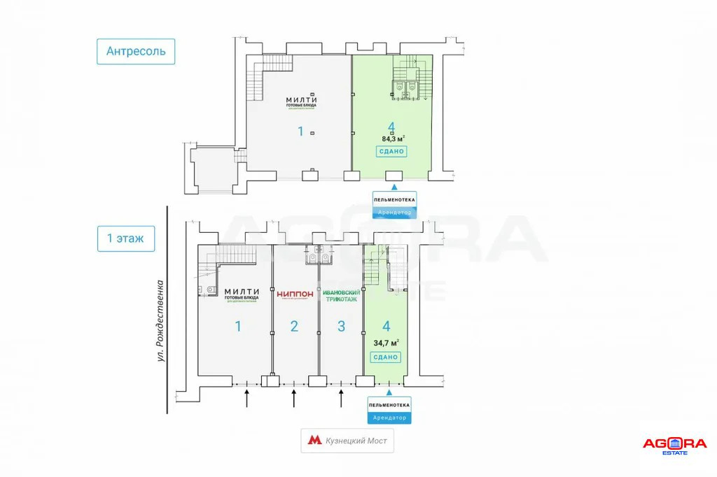 Продажа торгового помещения, м. Кузнецкий мост, ул. Рождественка - Фото 3