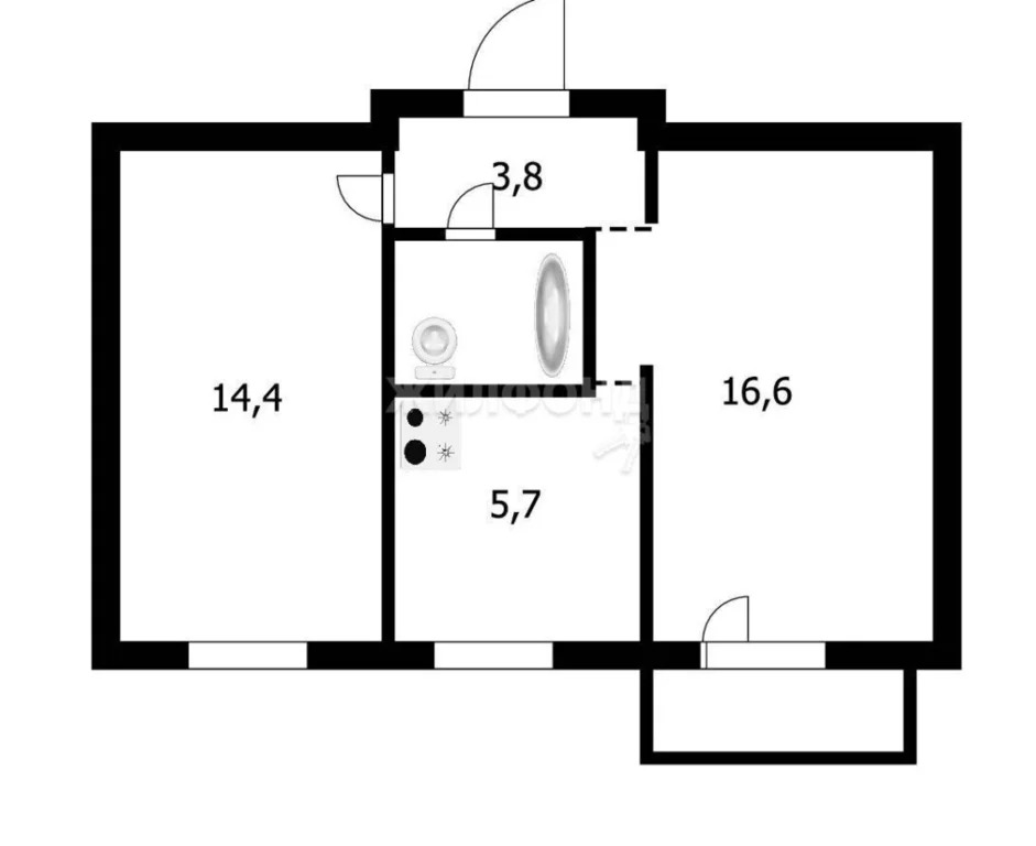 Продажа квартиры, Новосибирск, ул. Зорге - Фото 4