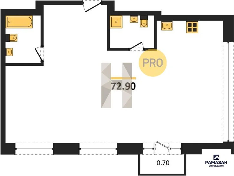 Продажа квартиры в новостройке, Казань, ул. Портовая - Фото 1