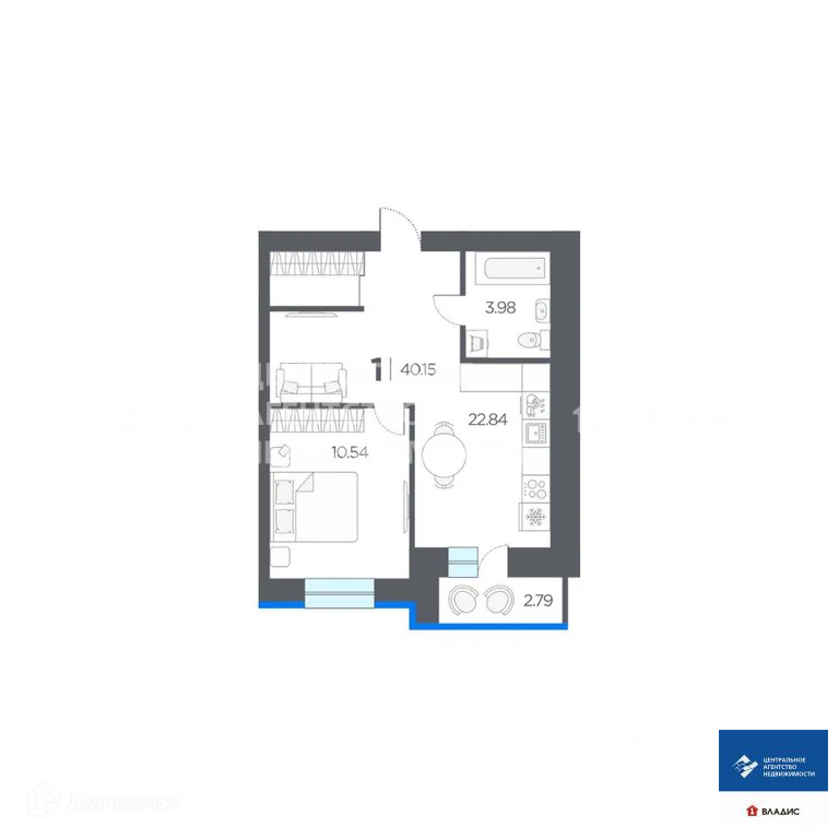 Продажа квартиры, Дядьково, Рязанский район, ЖК Огни - Фото 9
