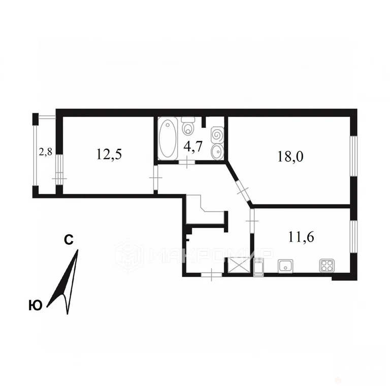 Продажа квартиры, м. Купчино, Ростовская ул. - Фото 15