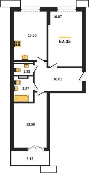 Продажа квартиры в новостройке, Севастополь, ул. Мате Залки - Фото 1