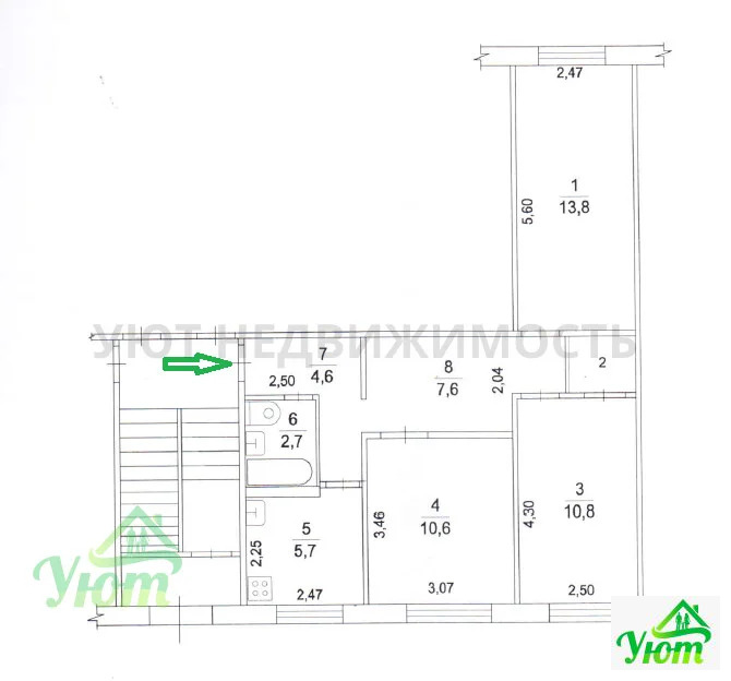 Продажа квартиры, Жуковский, ул. Гагарина - Фото 12