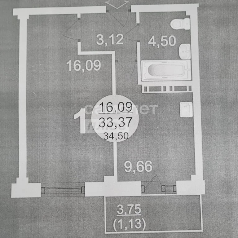 Продажа квартиры, Новосибирск, микрорайон Закаменский - Фото 2