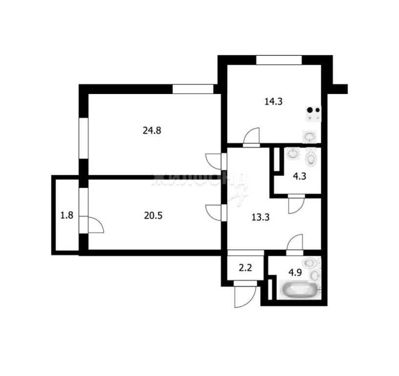 Продажа квартиры, Новосибирск, ул. Нарымская - Фото 13