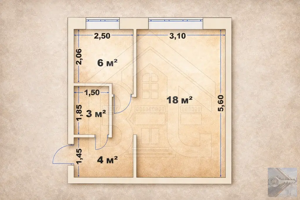 Продается 1-к квартира, Егорьевск, 1-й микрорайон 19 - Фото 14