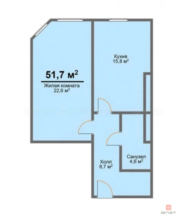 Продажа квартиры, Куюки, Пестречинский район, 16-й квартал - Фото 11