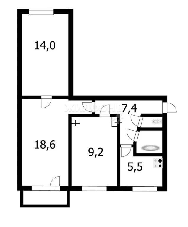 Продажа квартиры, Двуречье, Новосибирский район, ул. Юбилейная - Фото 7