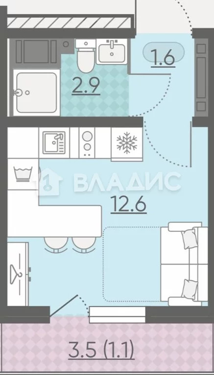 Санкт-Петербург, Чарушинская улица, д.24к1, Квартира на продажу - Фото 0