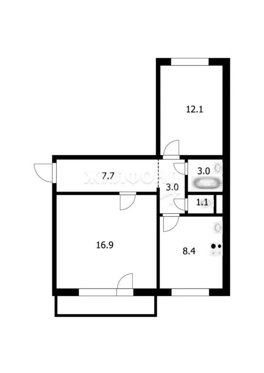 Продажа квартиры, Новосибирск, ул. Тенистая - Фото 13