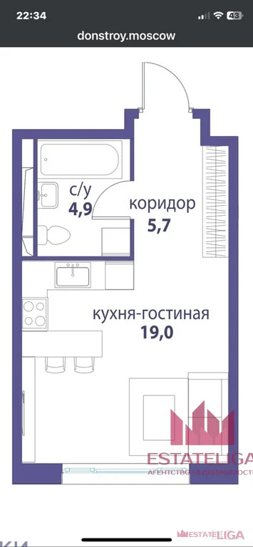 Продажа квартиры, улица Крузенштерна - Фото 2