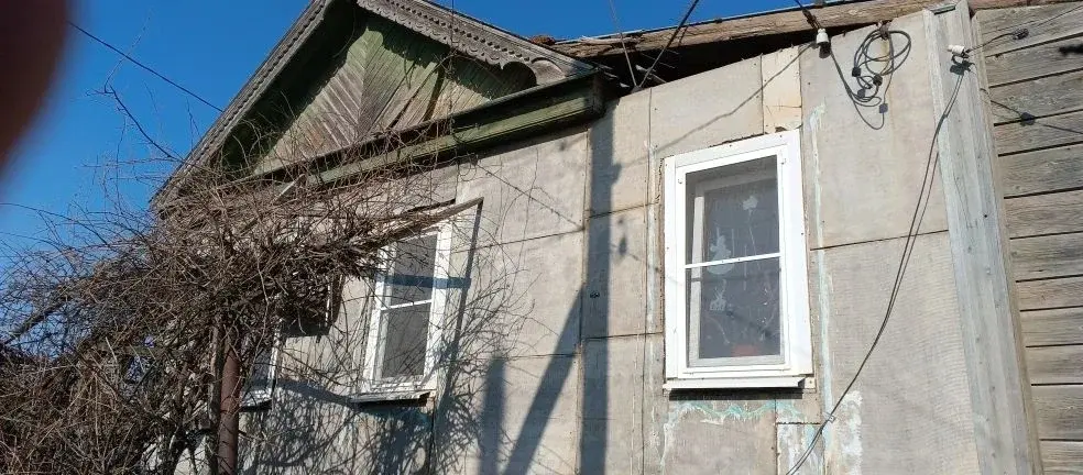 Продам дом с земельным участком- под застройку. Первая линия, газ, све - Фото 1
