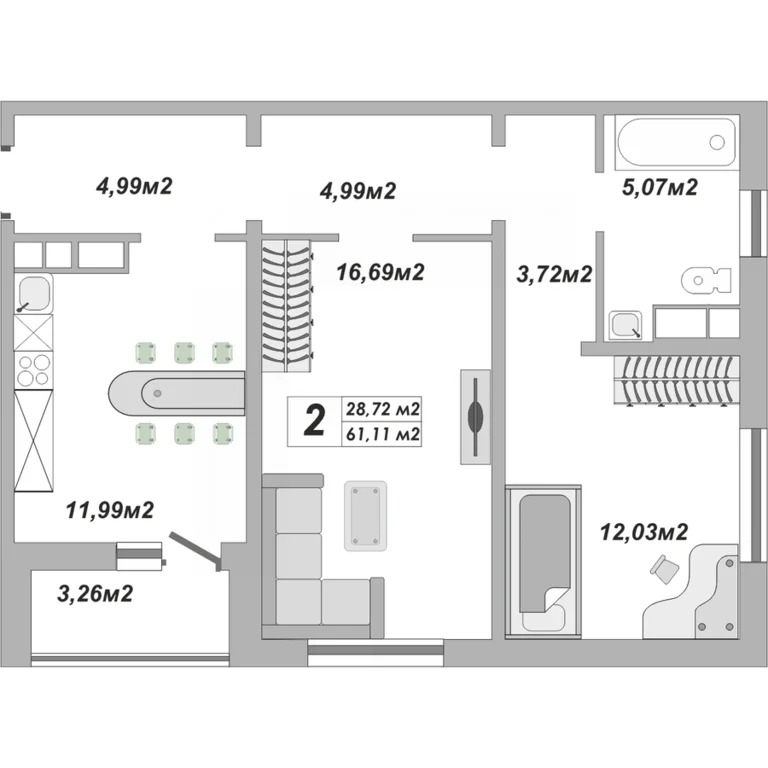 Продажа квартиры в новостройке, Оренбург, ул. Юркина - Фото 1