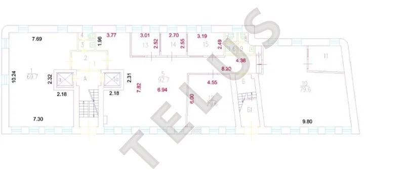 м. Цветной Бульвар, 1-й Колобовский пер., 1774 м2, Здание (ном. ... - Фото 11