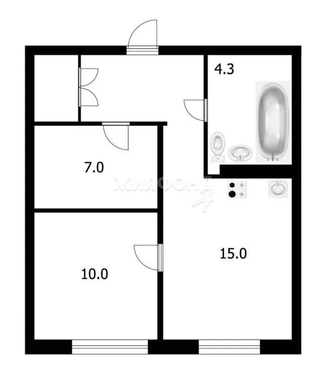 Продажа квартиры, Новосибирск, ул. Забалуева - Фото 28