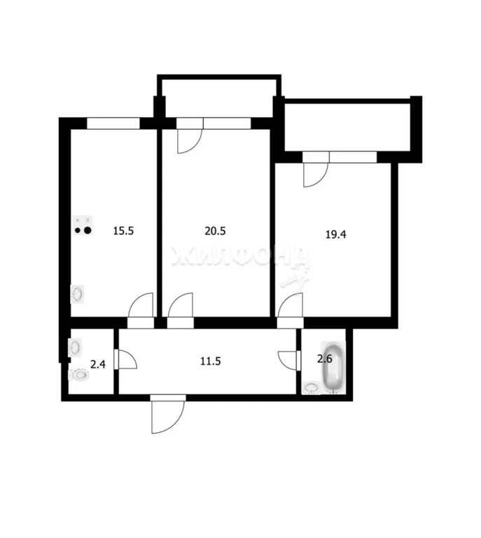 Продажа квартиры, Новосибирск, ул. Орджоникидзе - Фото 21