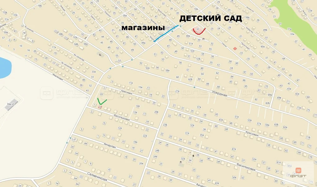 Продажа участка, Казань, ул. Васильковая (Салмачи) - Фото 1