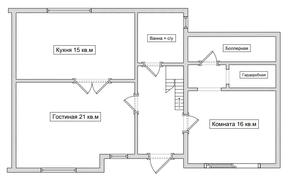 Дом 120 м2 на участке 7,5 сот. - Фото 29